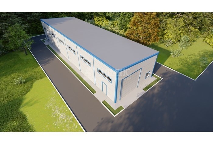 3D визуализация СТО из сэндвич-панелей - фото 2